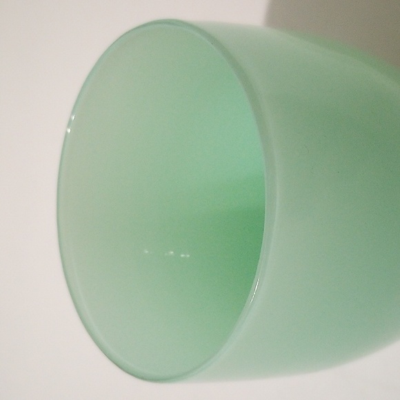 Glassybaby Pre-Tiskelion - "Thank You" Mint Green Votive - Picture 4 of 13